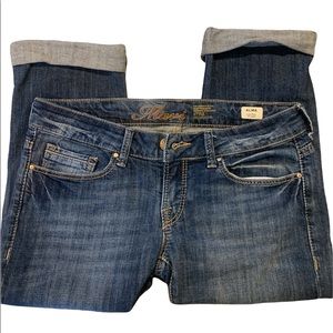 Mavi Alma low rise cropped jeans